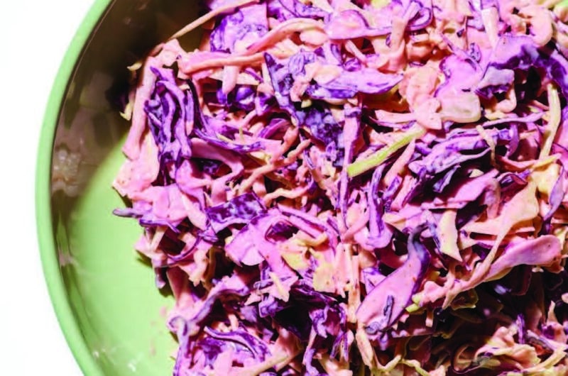 Red Cabbage Slaw