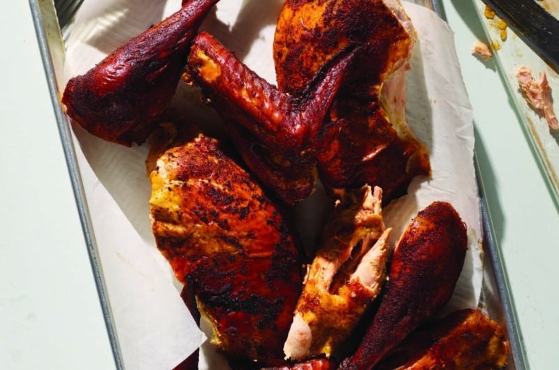 Smoked Butterflied Turkey