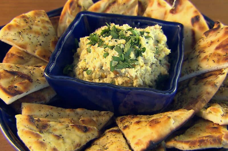 Pita Bread Grilled Two Ways