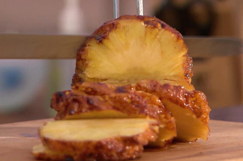 Salted Grilled Pineapple
