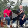 Myron Mixon and guests during the Smoke on the Water BBQ panel